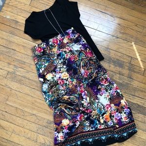 Floral Maxi Skirt